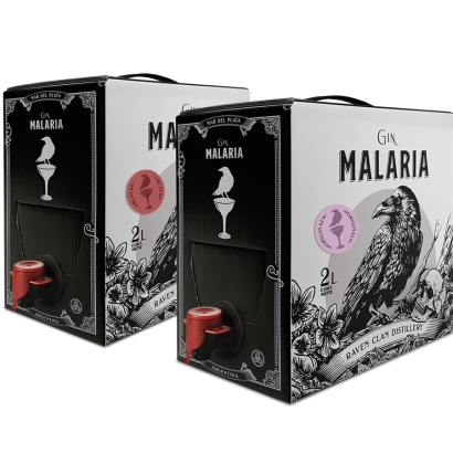 Bag in Box Gin 2L - Malaria Original + Malaria Black