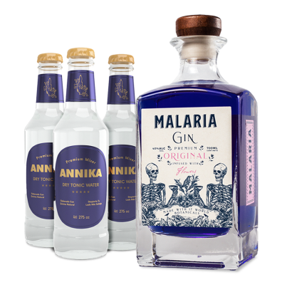 Botella Malaria Original + 3 tónicas Annika